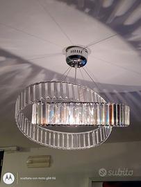 lampadario in cristallo