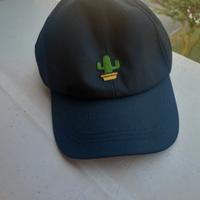 Cappello con visiera unisex Cappello nero