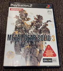 METAL GEAR SOLID 3 SNAKE EATER PS2