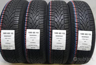 4 GOMME 185 65 15 SEMPERIT BR1355