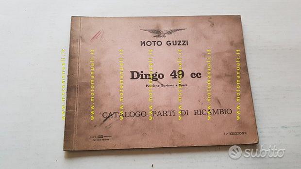 Moto Guzzi Dingo 49 Sport-Turismo 1967 cat ricambi