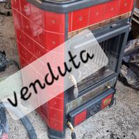 stufa a legna come nuova