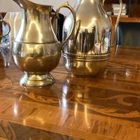 Coppia vintage silver plate Mazzucco Firenze