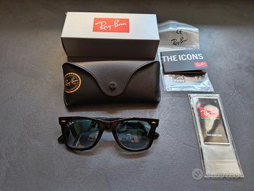 Ray-Ban Original Wayfarer RB2140 901/3F Full Set