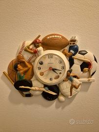 Orologio da parete vintage Homco