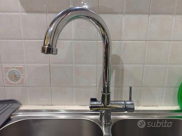 Miscelatore inox 3 vie