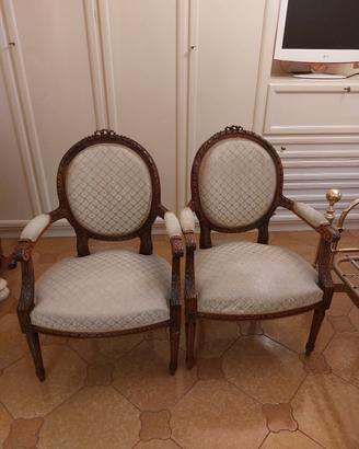 2 poltroncine vintage legno RITIRO ROMA 