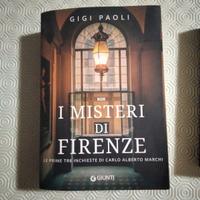 Libro "I misteri di Firenze" Gigi Paoli thriller