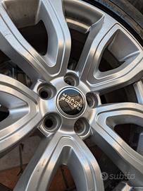 Set 4 Cerchi in lega 18" Originali Range Rover Evo