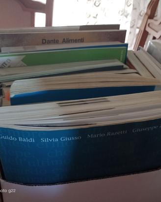 lotto di libri scolastici liceo