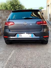 cornice cromate in acciaio per paraurti golf 7.5