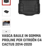 Vasca baule Citroen C4 Cactus