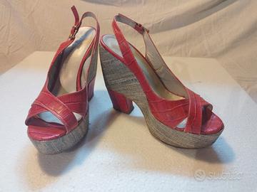 decolte tacco zeppa n 40