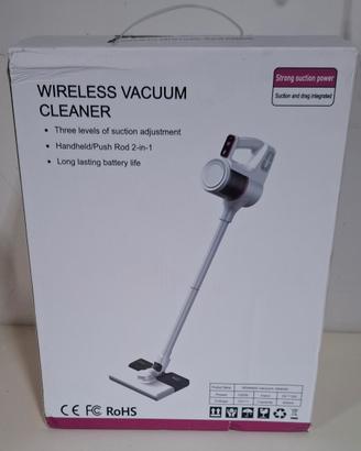 Aspirapolvere wireless 100W a 3 livelli 