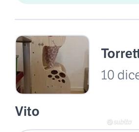 Torretta montessori disnosauro