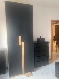 Armadio , comodini, casaettiera