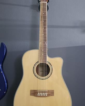 Chitarra 12 corde Harley Benton D-200CE-12NT