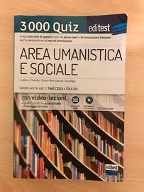 Libro quiz per test ammissione università