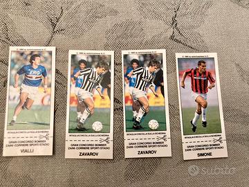 Lotto Figurine Zaini Gran Concorso Bomber 1989