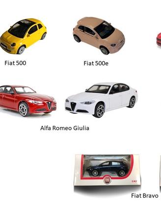 Modellini vari Fiat o Alfa Romeo 1/43