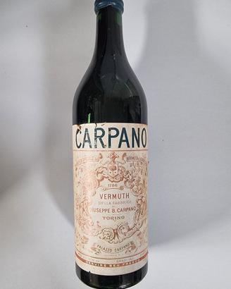 VERMUTH CARPANO TORINO D'EPOCA