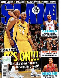 NBA SLAM: kobe bryant lakers basket