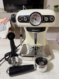 Macchina caffè espresso Ariete Classica beige