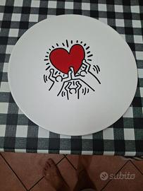 Keith Haring piatto