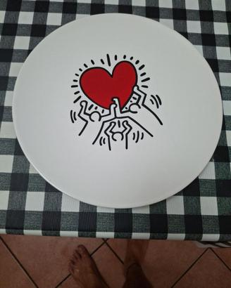 Keith Haring piatto