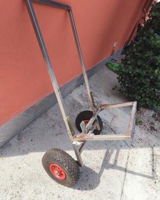 carrello per panchetto da  pesca