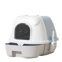 Lettiera per Gatti Chiusa con Cassetto e Maniglia