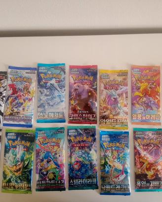 lotto carte Pokémon sealed