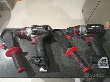 2x Trapano a percussione 20v parkside 