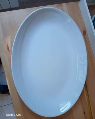 Coppia Piatti Ovali "Porcellane di Barilla