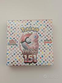 Pokémon 151 Sv2a Booster Box Jap 20 buste