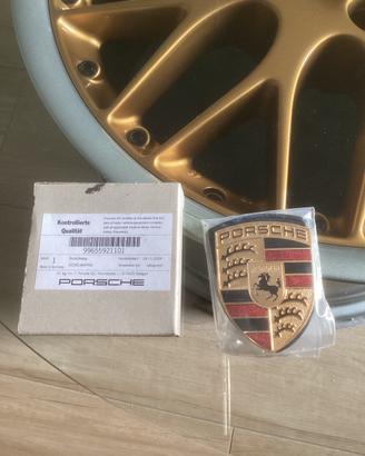 STEMMA LOGO FREGIO COFANO ANTERIORE PORSCHE