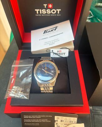 Orologio Tissot visodate quadrante blu