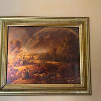 Quadro Vintage lamina rame