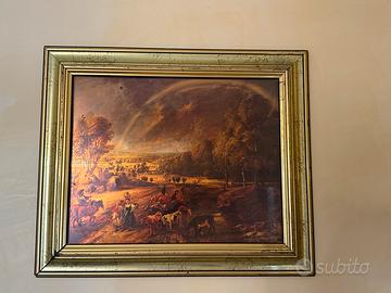 Quadro Vintage lamina rame