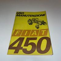 TRATTORE FIAT 450 LIBRETTO USO E MANUTENZIONE