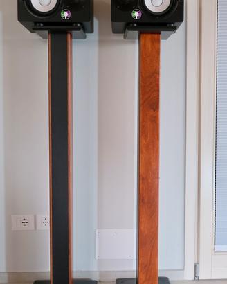 Stand casse audio betulla 135 cm DJ HiFi