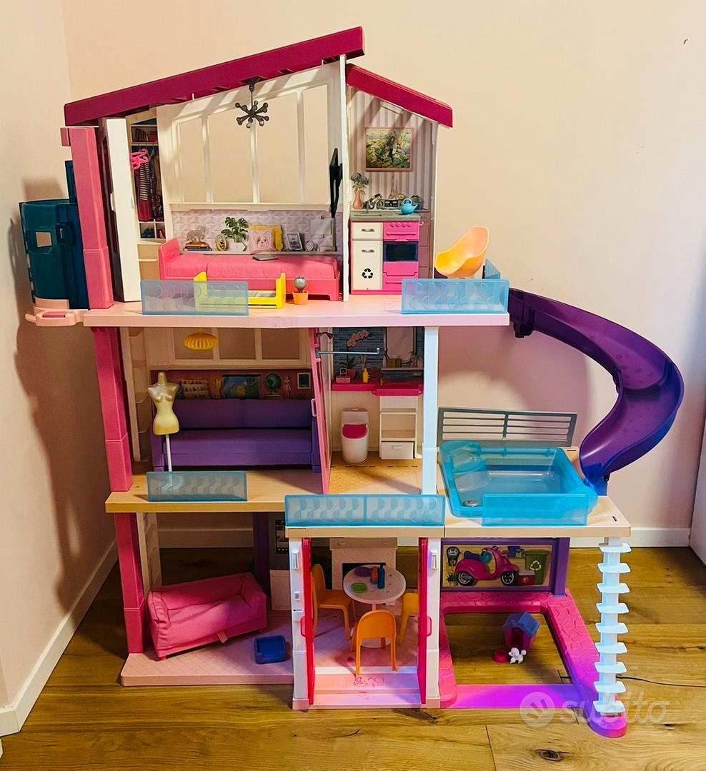 Ascensore Casa Barbie Di Legno Casa Delle Bambole In Legno Con