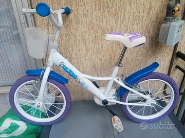 bici snow queen bambina 