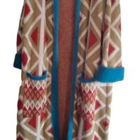 Cappotto Akep con tasche frontali e cintura