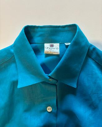 Camicia in lino manica lunga Ungaro tg 42 ita