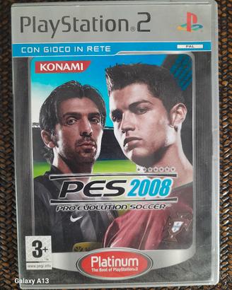 PS2 - PES 2008 ( PRO EVOLUTION SOCCER )