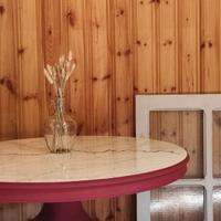 Tavolo rotondo allungabile (diventa ovale) 