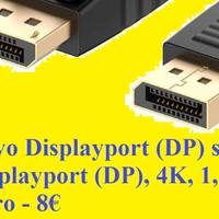 Cavo Displayport per video e immagini