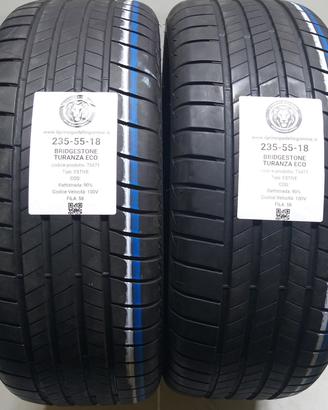 2 GOMME 235 55 18 BRIDGESTONE A73471
