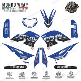 Adesivi compatibili con WR 250 R/X  2007/09 Hyper